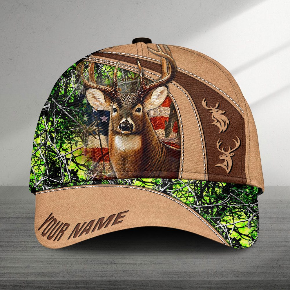 Deer Hunting DMHA0396 3D Hat Over Full Print