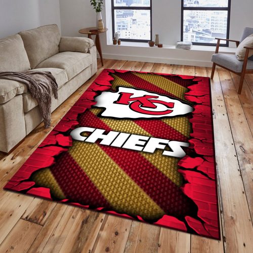 Kansas City Chiefs DMHF0505 Multicolor Rug