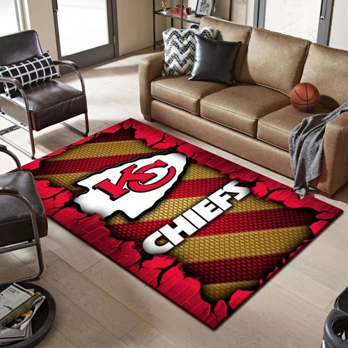 Kansas City Chiefs DMHF0505 Multicolor Rug