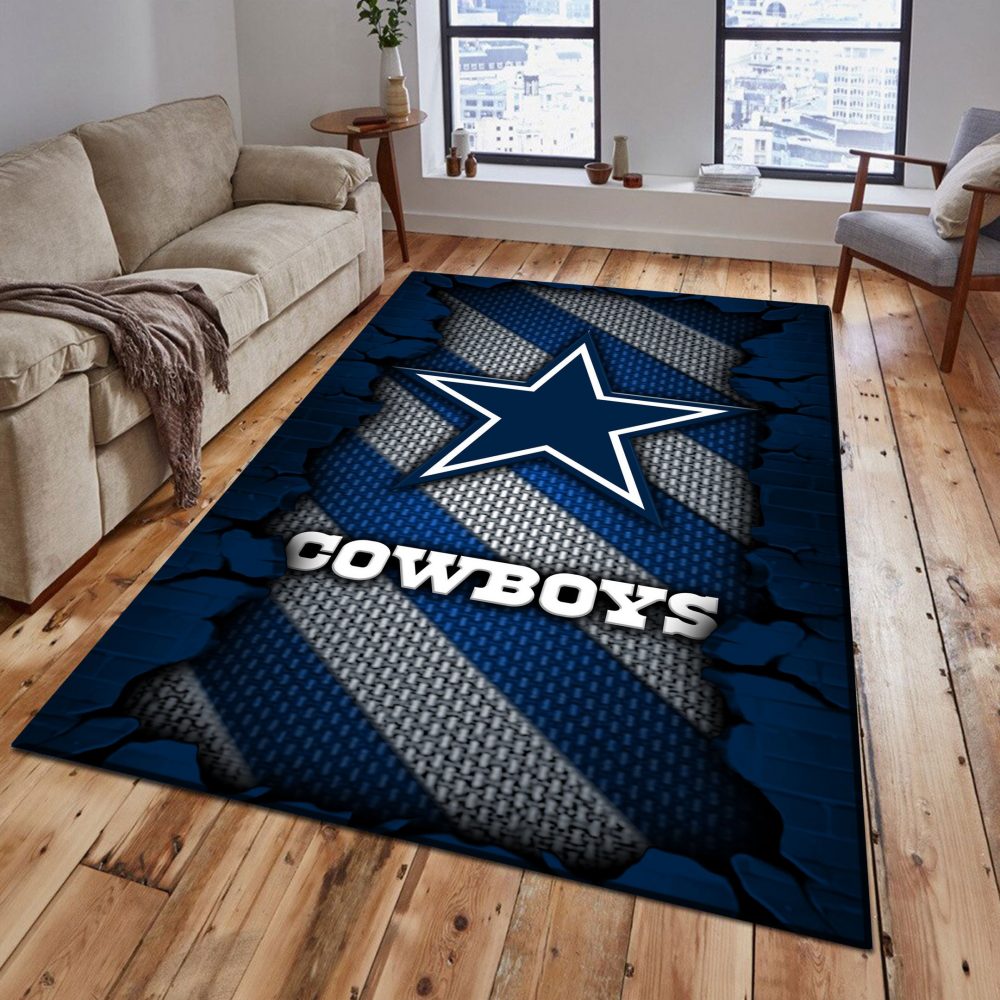 Dallas Cowboys DMHF0498 Multicolor Rug