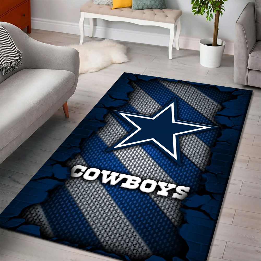 Dallas Cowboys DMHF0498 Multicolor Rug