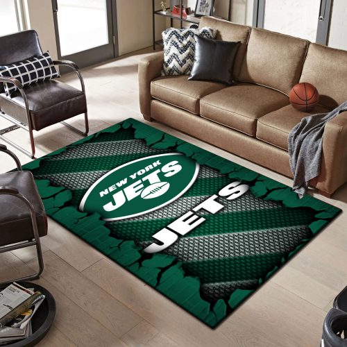 New York Jets DMHF0514 Multicolor Rug