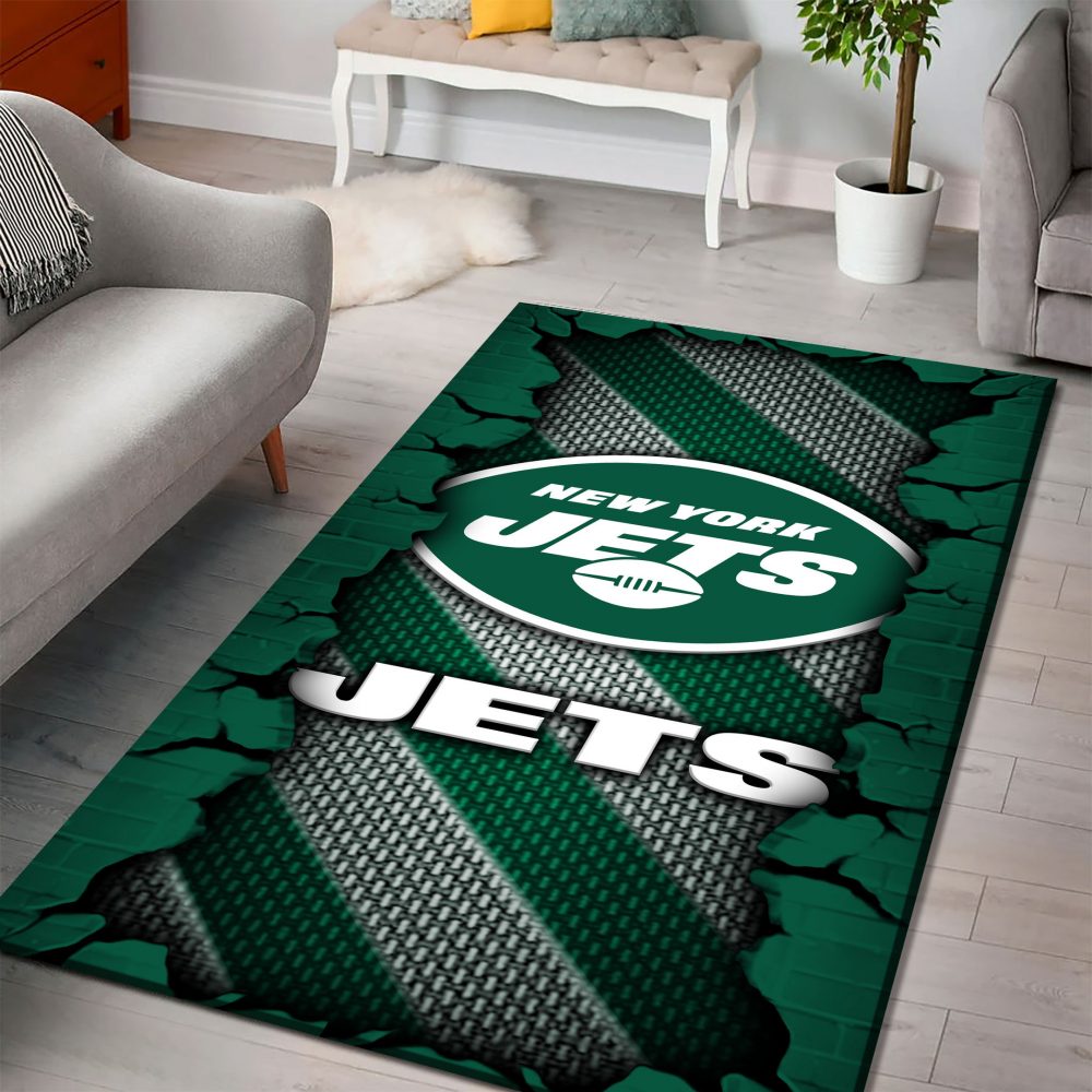 New York Jets DMHF0514 Multicolor Rug