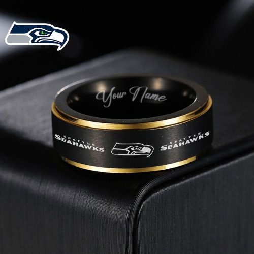 Seattle Seahawks | Stainless Steel Rings