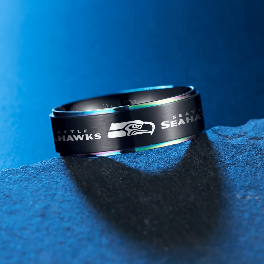 Seattle Seahawks | Stainless Steel Rings