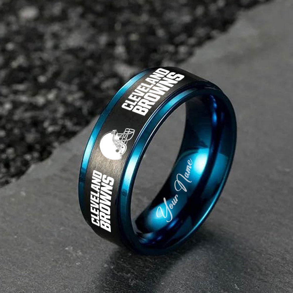 Cleveland Browns | Stainless Steel Rings