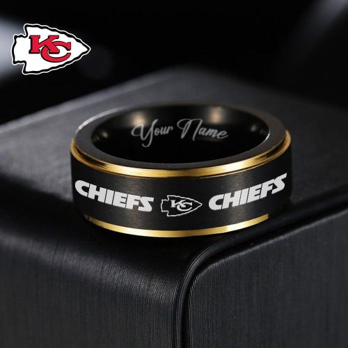 Kansas City Chiefs | Stainless Steel Rings