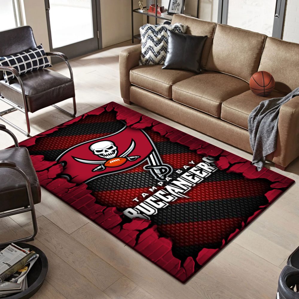 Tampa Bay Buccaneers DMHF0519 Multicolor Rug