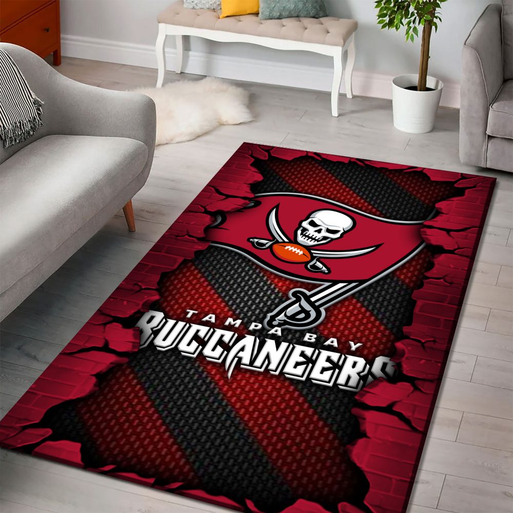 Tampa Bay Buccaneers DMHF0519 Multicolor Rug