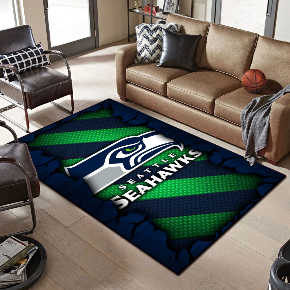 Seattle Seahawks DMHF0518 Multicolor Rug