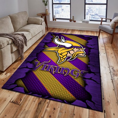 Minnesota Vikings DMHF0510 Multicolor Rug