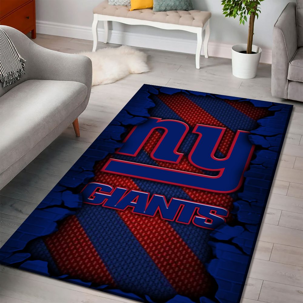 New York Giants DMHF0513 Multicolor Rug