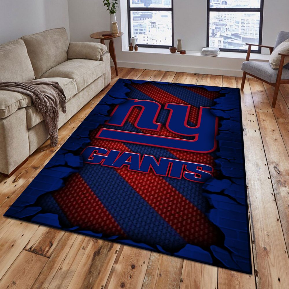 New York Giants DMHF0513 Multicolor Rug