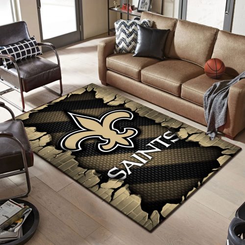 New Orleans Saints DMHF0512 Multicolor Rug