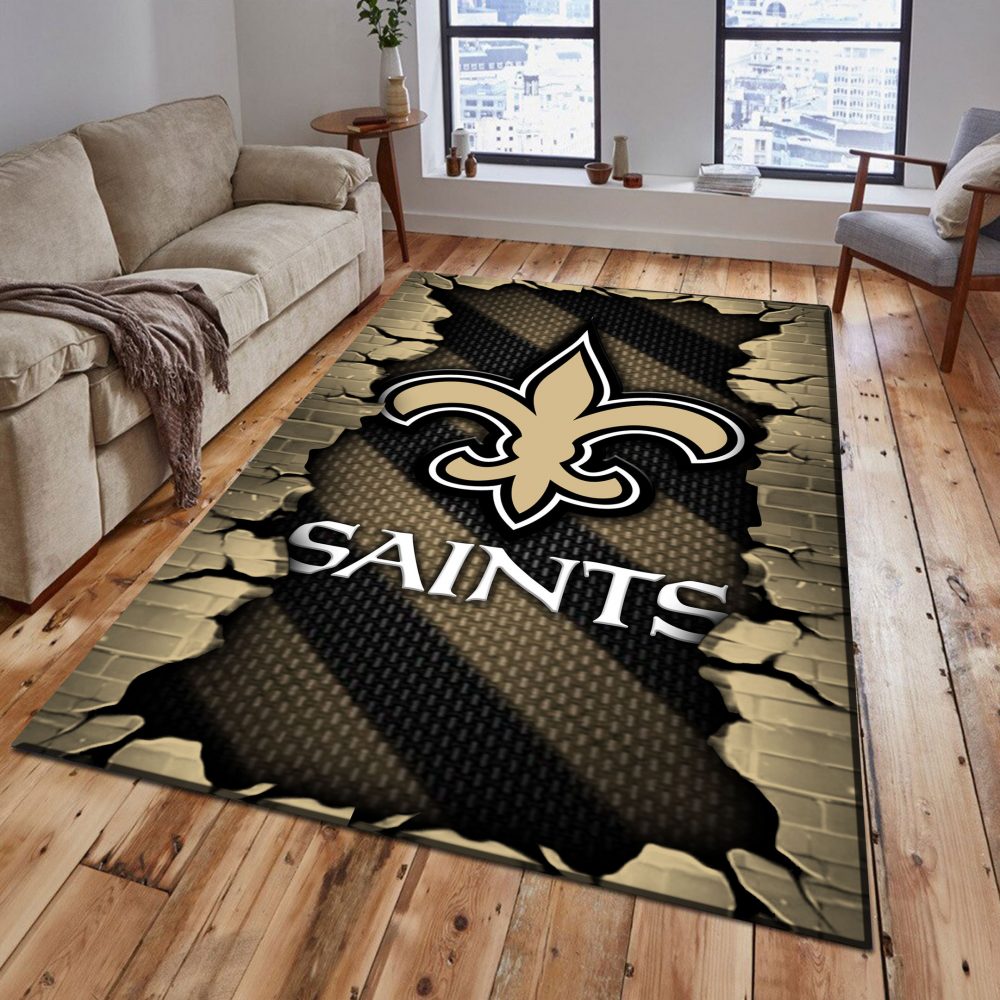 New Orleans Saints DMHF0512 Multicolor Rug