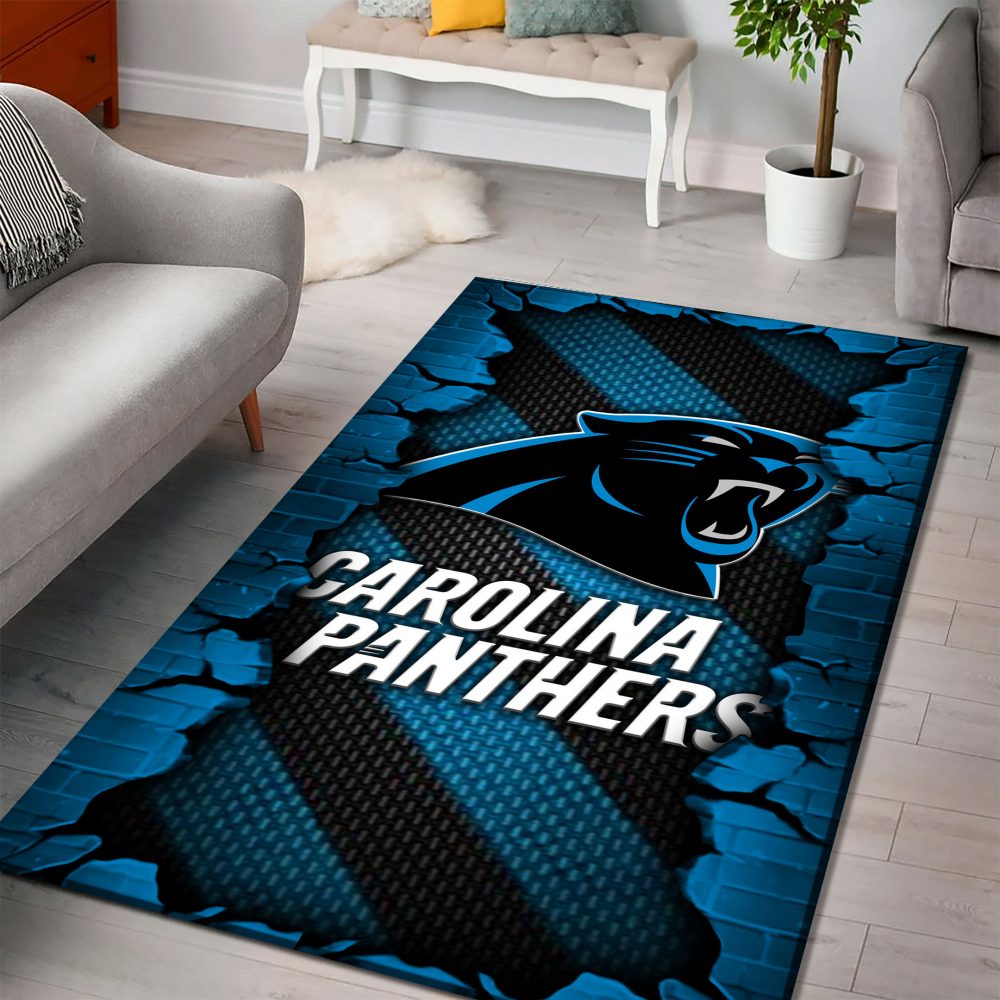 Carolina Panthers DMHF0494 Multicolor Rug