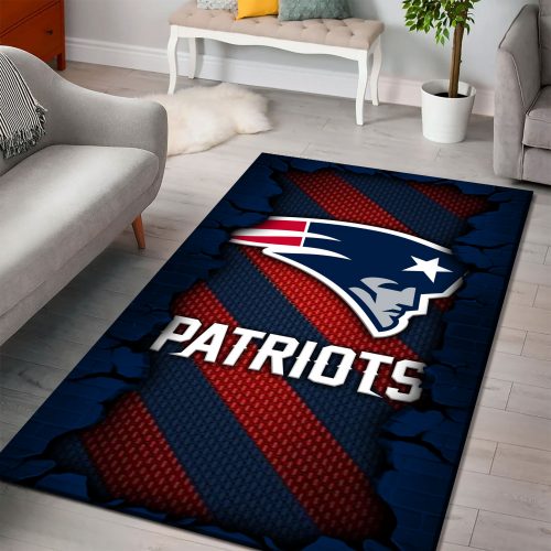 New England Patriots DMHF0511 Multicolor Rug