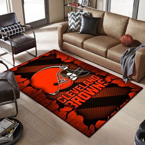 Cleveland Browns DMHF0497 Multicolor Rug