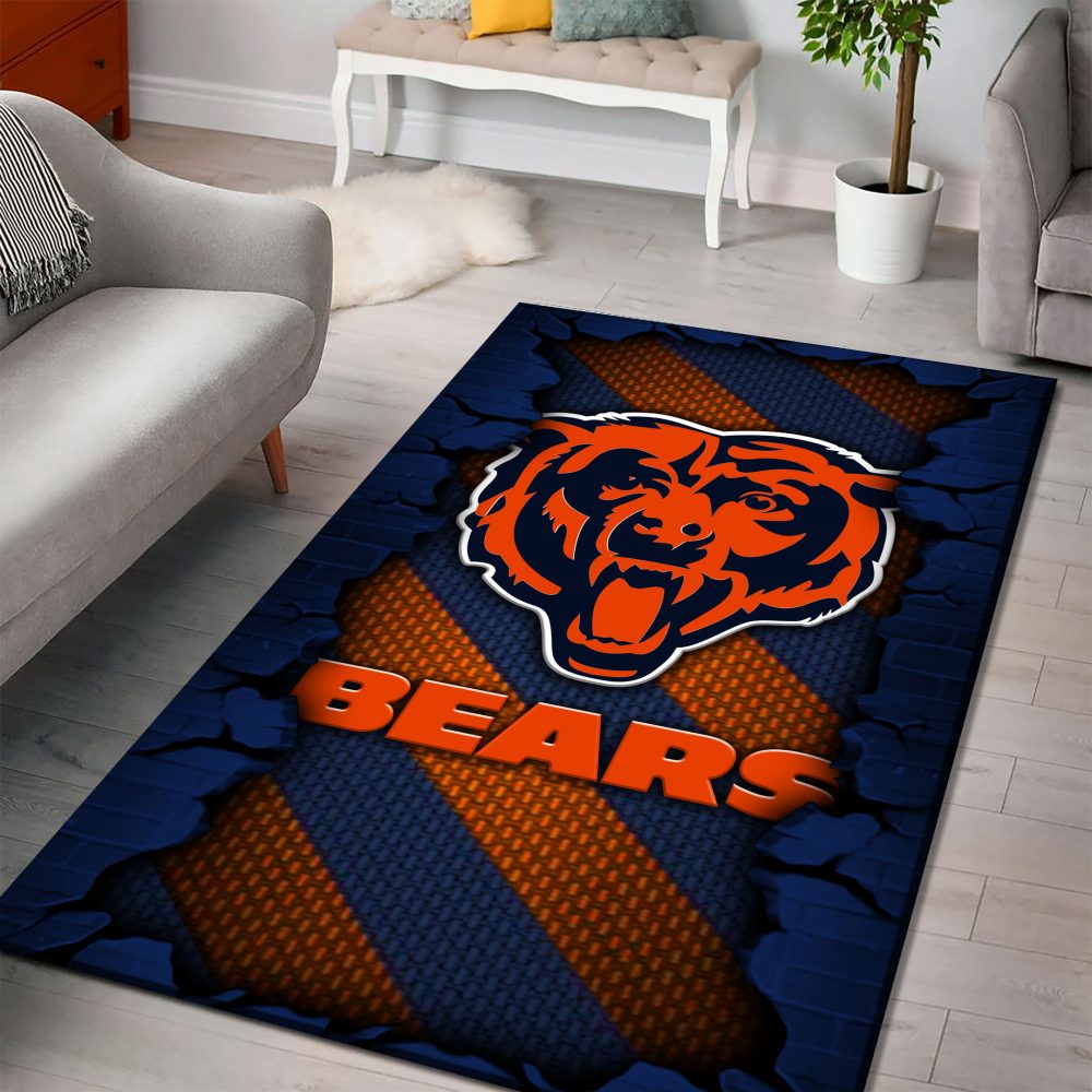 Chicago Bears DMHF0495 Multicolor Rug