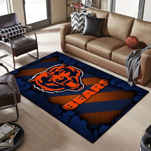 Chicago Bears DMHF0495 Multicolor Rug