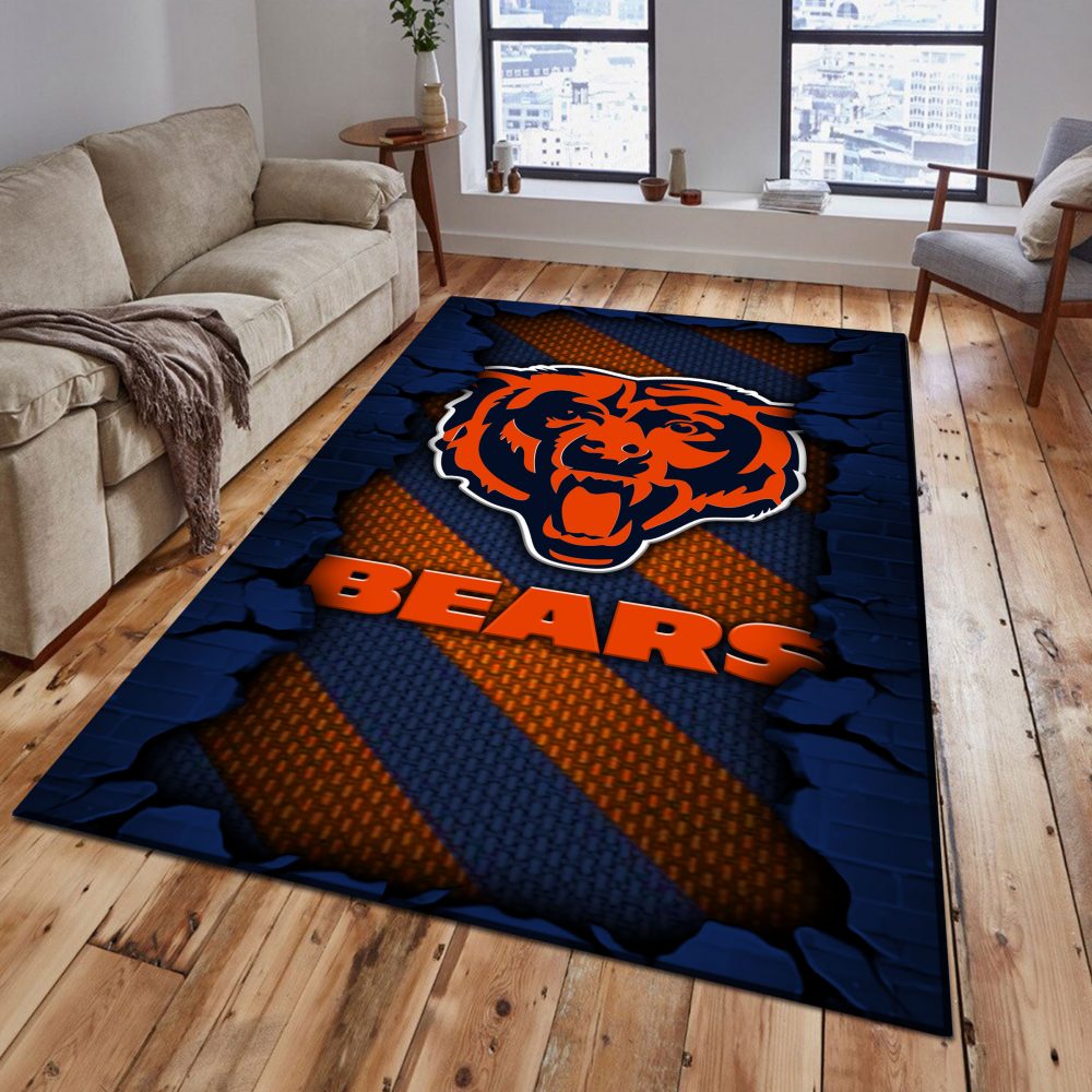 Chicago Bears DMHF0495 Multicolor Rug