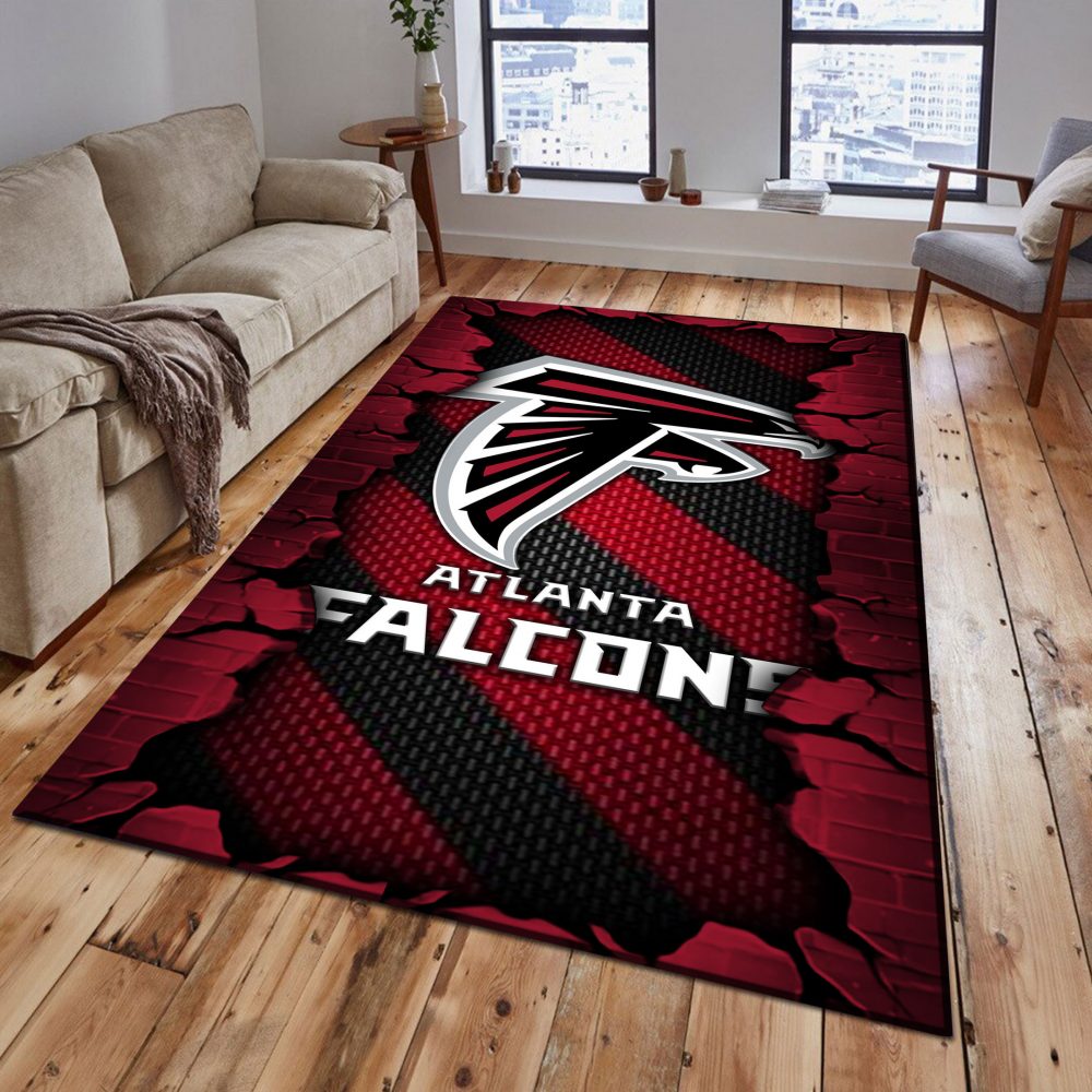 Atlanta Falcons DMHF0491 Multicolor Rug