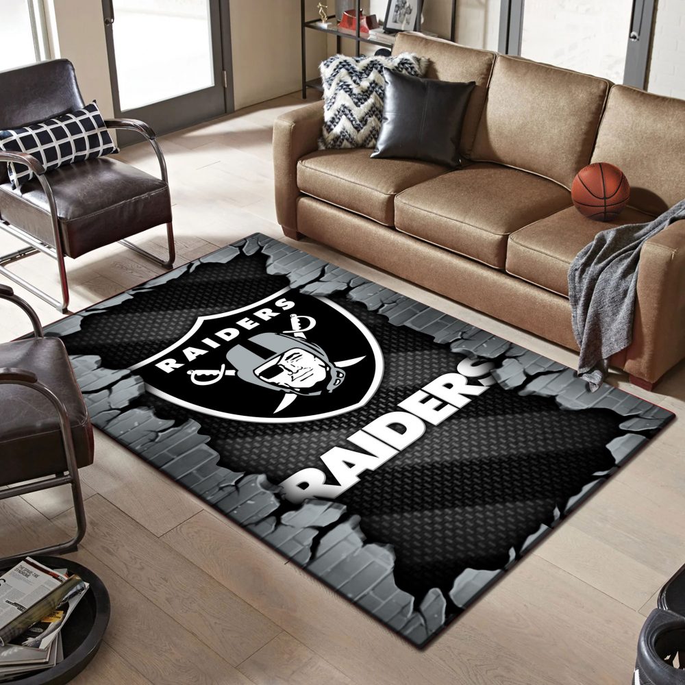 Las Vegas Raiders DMHF0506 Multicolor Rug