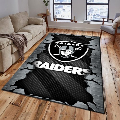 Las Vegas Raiders DMHF0506 Multicolor Rug