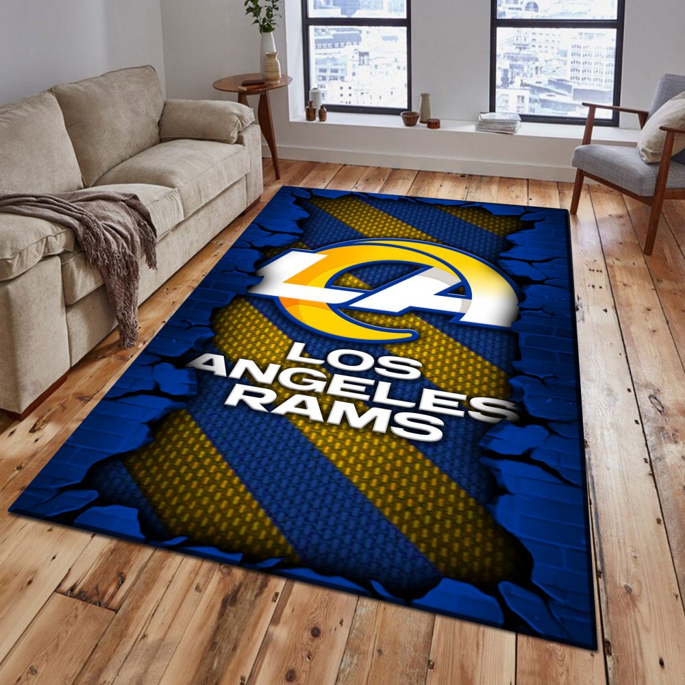 Los Angeles Rams DMHF0508 Multicolor Rug