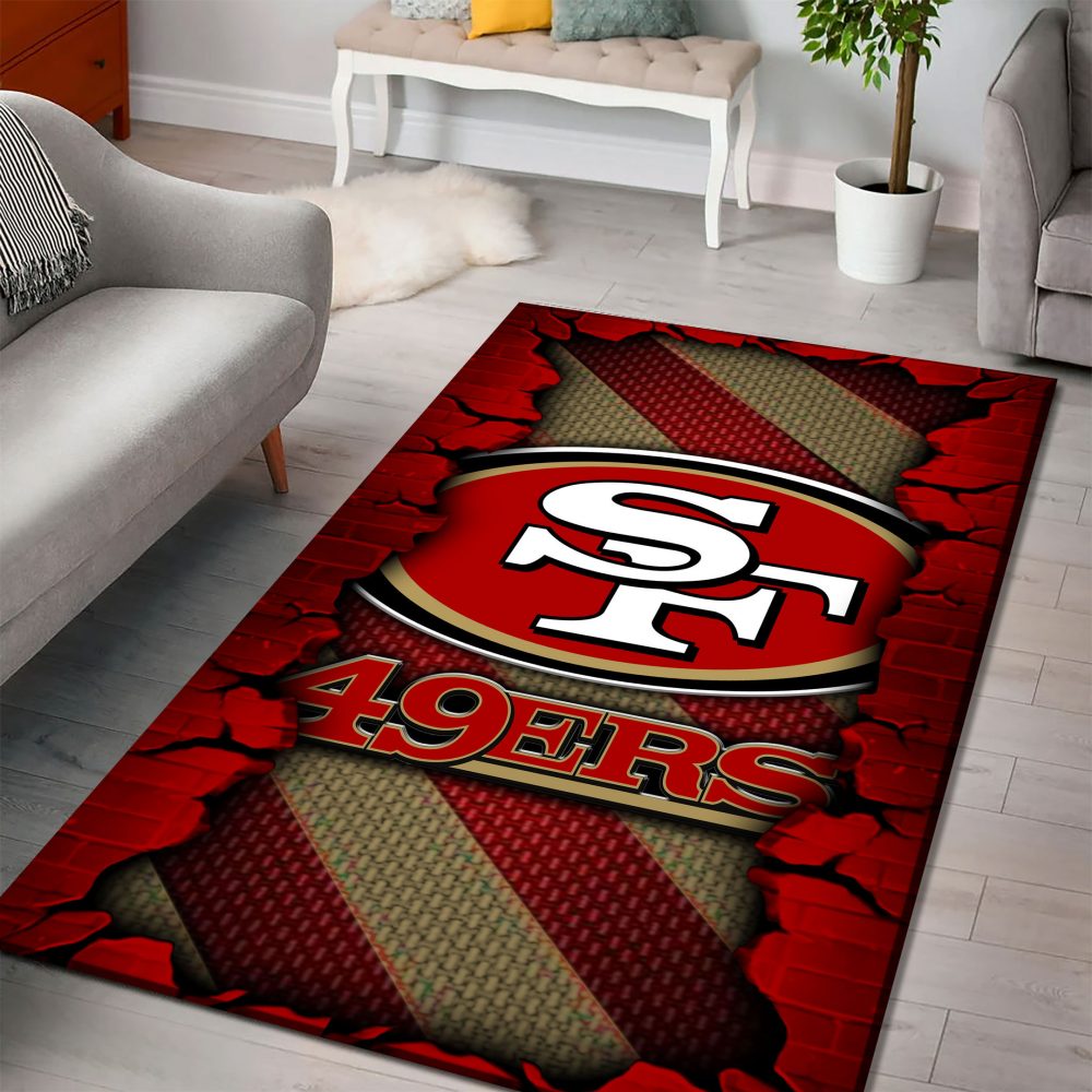 San Francisco 49ers DMHF0517 Multicolor Rug