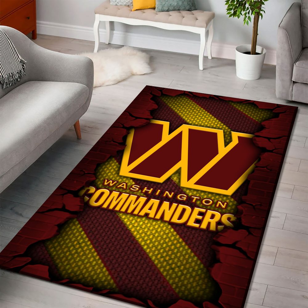 Washington Commanders DMHF0521 Multicolor Rug