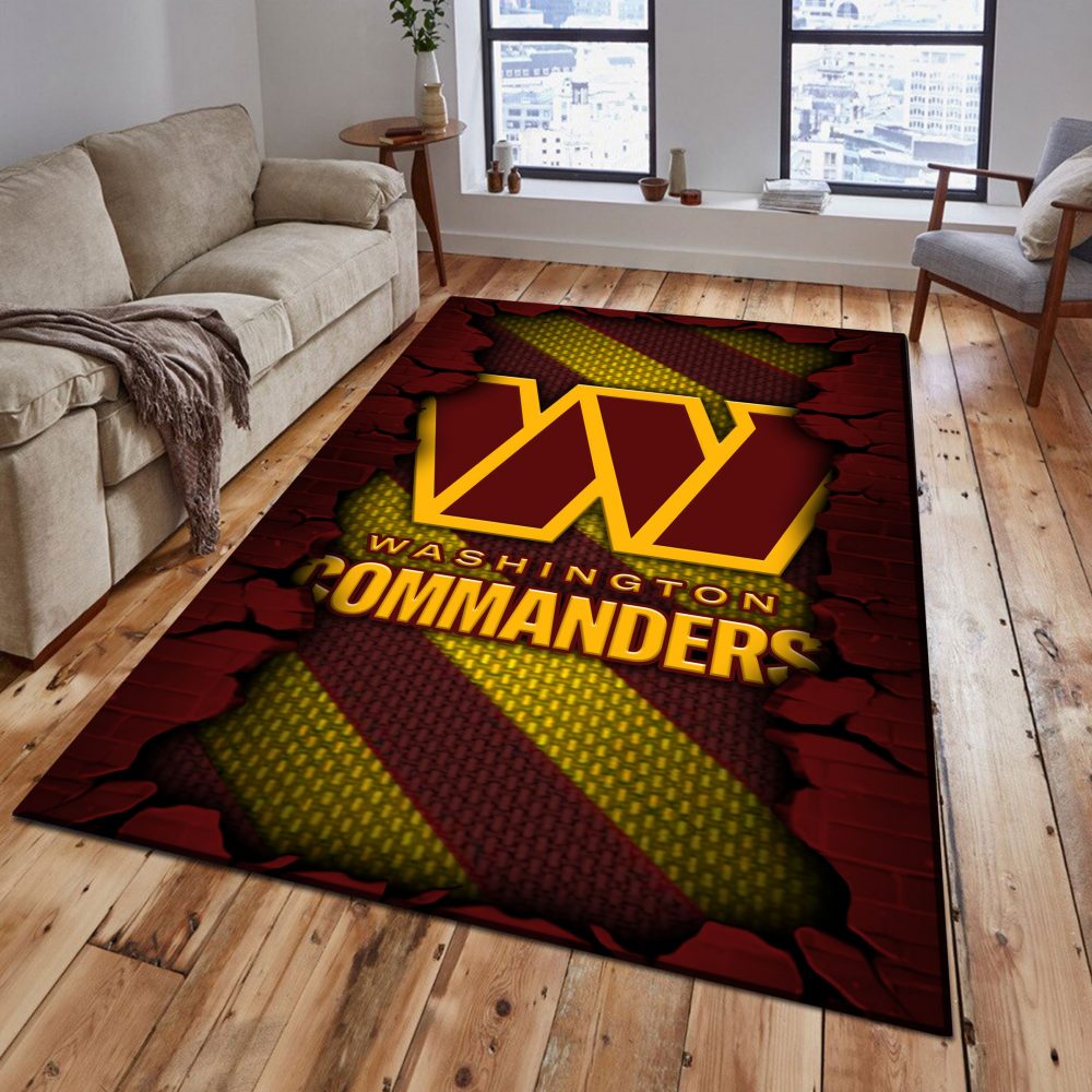 Washington Commanders DMHF0521 Multicolor Rug