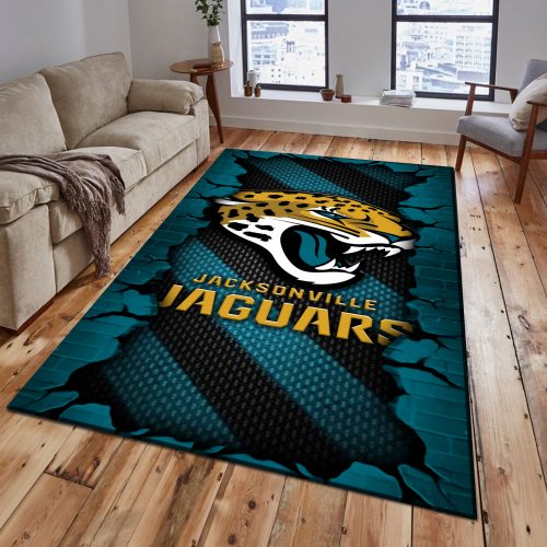 Jacksonville Jaguars DMHF0504 Multicolor Rug