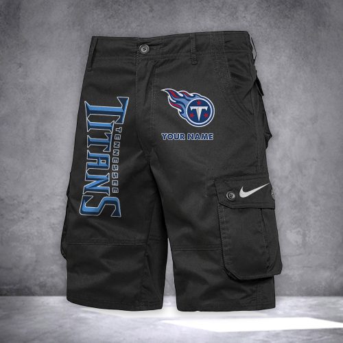 Titans Personalized Casual Cargo Shorts For Fans