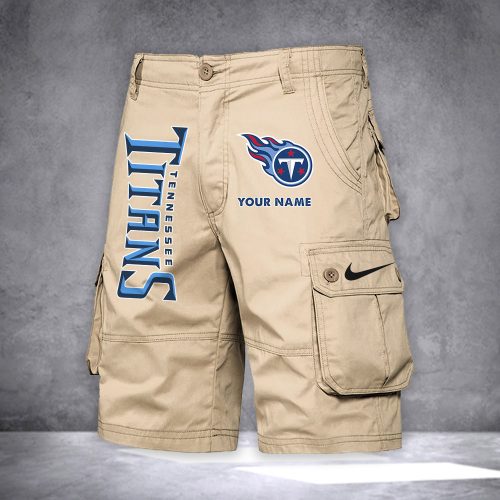 Titans Personalized Casual Cargo Shorts For Fans