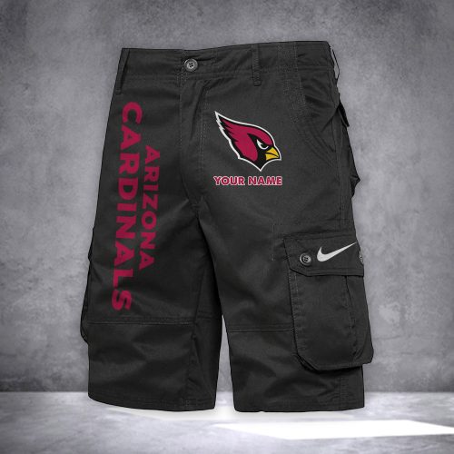 Cardinals Personalized Casual Cargo Shorts For Fans