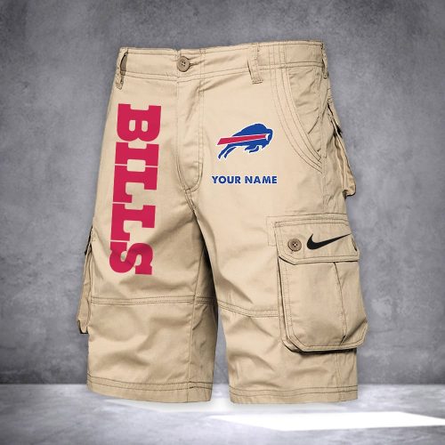 Bills Personalized Casual Cargo Shorts For Fans