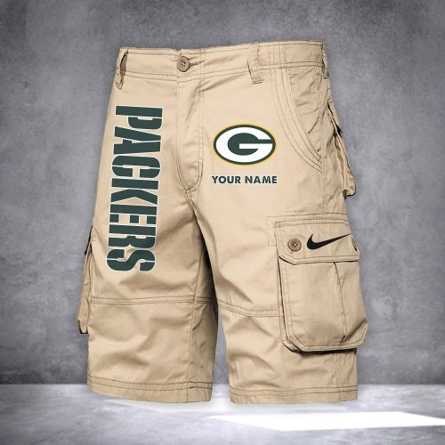 Packers Personalized Casual Cargo Shorts For Fans