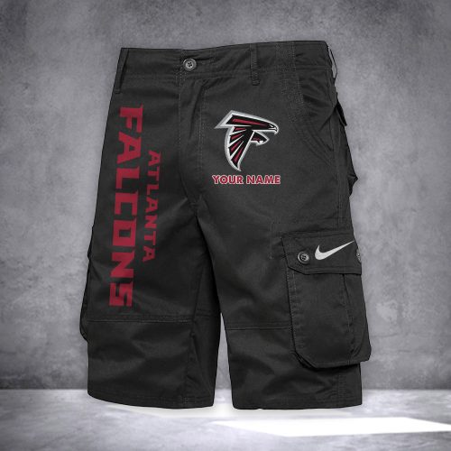 Falcons Personalized Casual Cargo Shorts For Fans