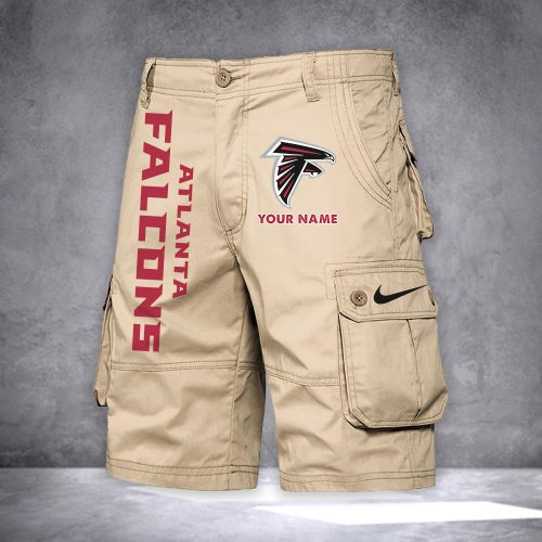 Falcons Personalized Casual Cargo Shorts For Fans