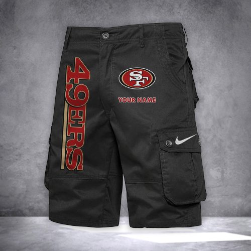 SF 49ers Personalized Casual Cargo Shorts For Fans