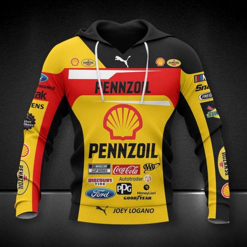 Joey Logano | Premium Car Racing 3D Printed Apparels