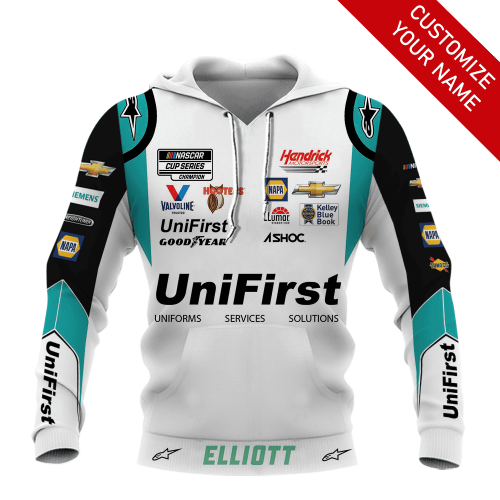 Chase Elliott | Premium Car Racing 3D Printed Apparels