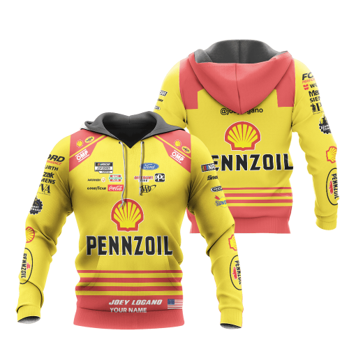 Joey Logano | Premium Car Racing 3D Printed Apparels