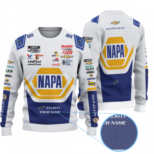 Chase Elliott | Premium Car Racing 3D Printed Apparels