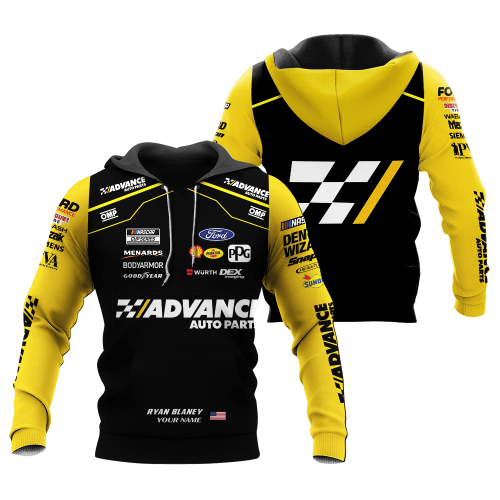 Ryan Blaney | Premium Car Racing 3D Printed Apparels