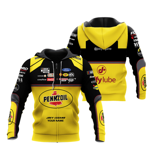 Joey Logano | Premium Car Racing 3D Printed Apparels