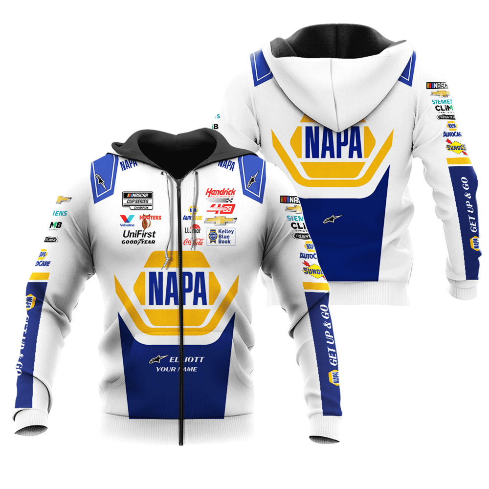 Chase Elliott #9 NAPA | Premium Car Racing 3D Printed Apparels