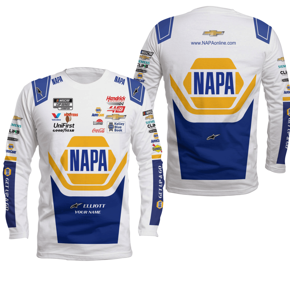 Chase Elliott #9 NAPA | Premium Car Racing 3D Printed Apparels