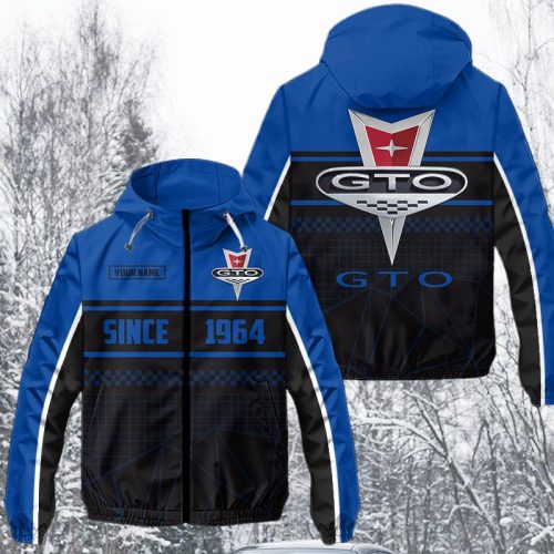 Pontiac GTO DMWP0055 Waterproof Jacket Multicolor
